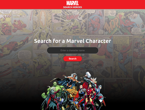 Marvel Search Heroes